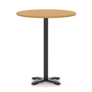 EE - Italia Round Poseur Table With Cross Base