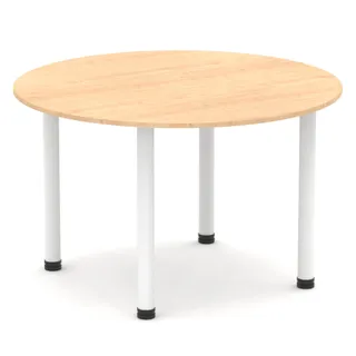 Impulse Round Table With Post Leg