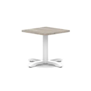 EE - Italia Square Coffee Table With Cross Base