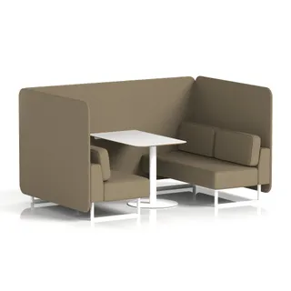 Brixworth Bench Booth in Single Tone