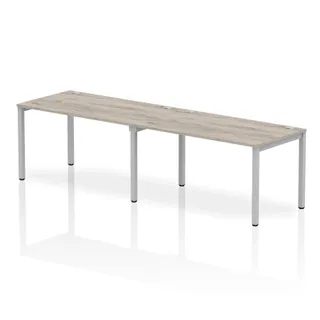 Impulse Single Row Bench Desk - 2 Person