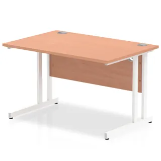 Impulse Straight Desk Cantilever Leg