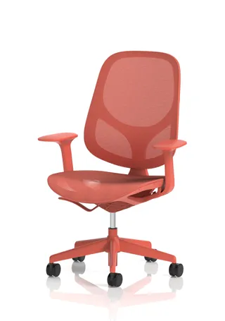 Tutti Mesh Medium Back Task Operator Office Chair with Arms