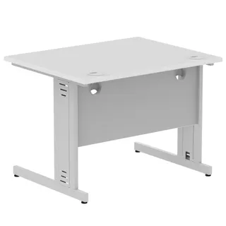 Impulse Straight Desk Cable Managed Leg