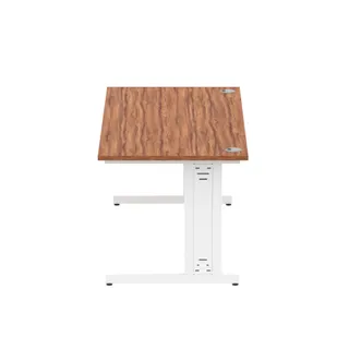 Impulse Straight Desk Cable Managed Leg