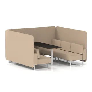 Brixworth Bench Booth in Single Tone
