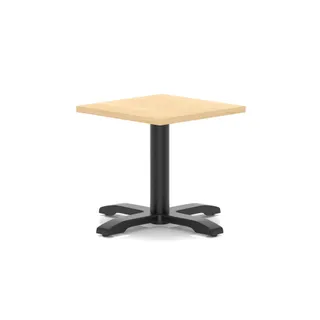 Italia Square Coffee Table With Cross Base