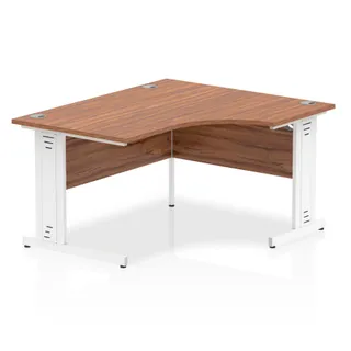 Impulse Crescent Desk Cable Managed Leg