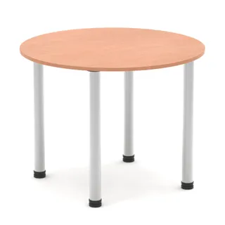 Impulse Round Table With Post Leg