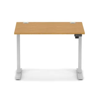 Air Lite Height Adjustable Desk With Cable Ports