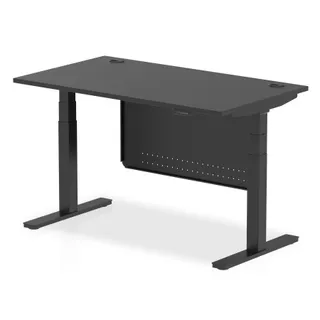 Air Height Adjustable Desk With Cable Ports