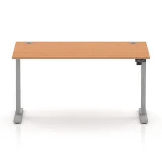 Air Lite Height Adjustable Desk With Cable Ports