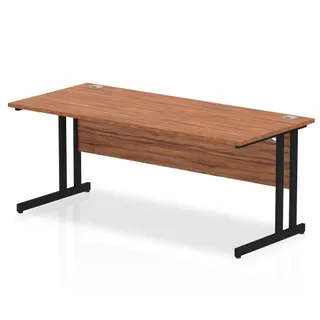 Impulse Straight Desk Cantilever Leg
