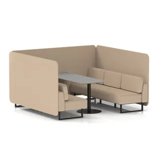 Brixworth Bench Booth in Single Tone