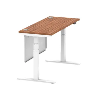 Air Height Adjustable Slimline Desk With Cable Ports