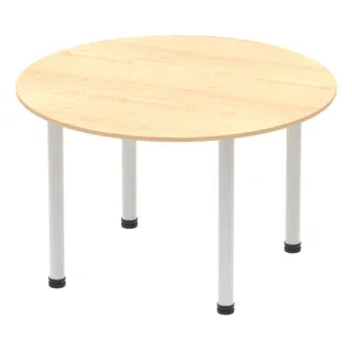 Impulse Round Table With Post Leg