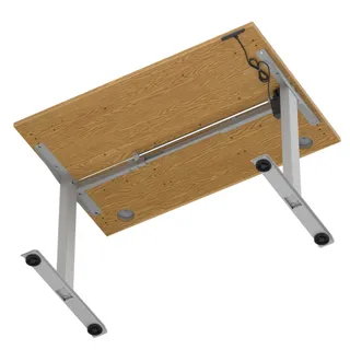 Air Lite Height Adjustable Desk With Cable Ports
