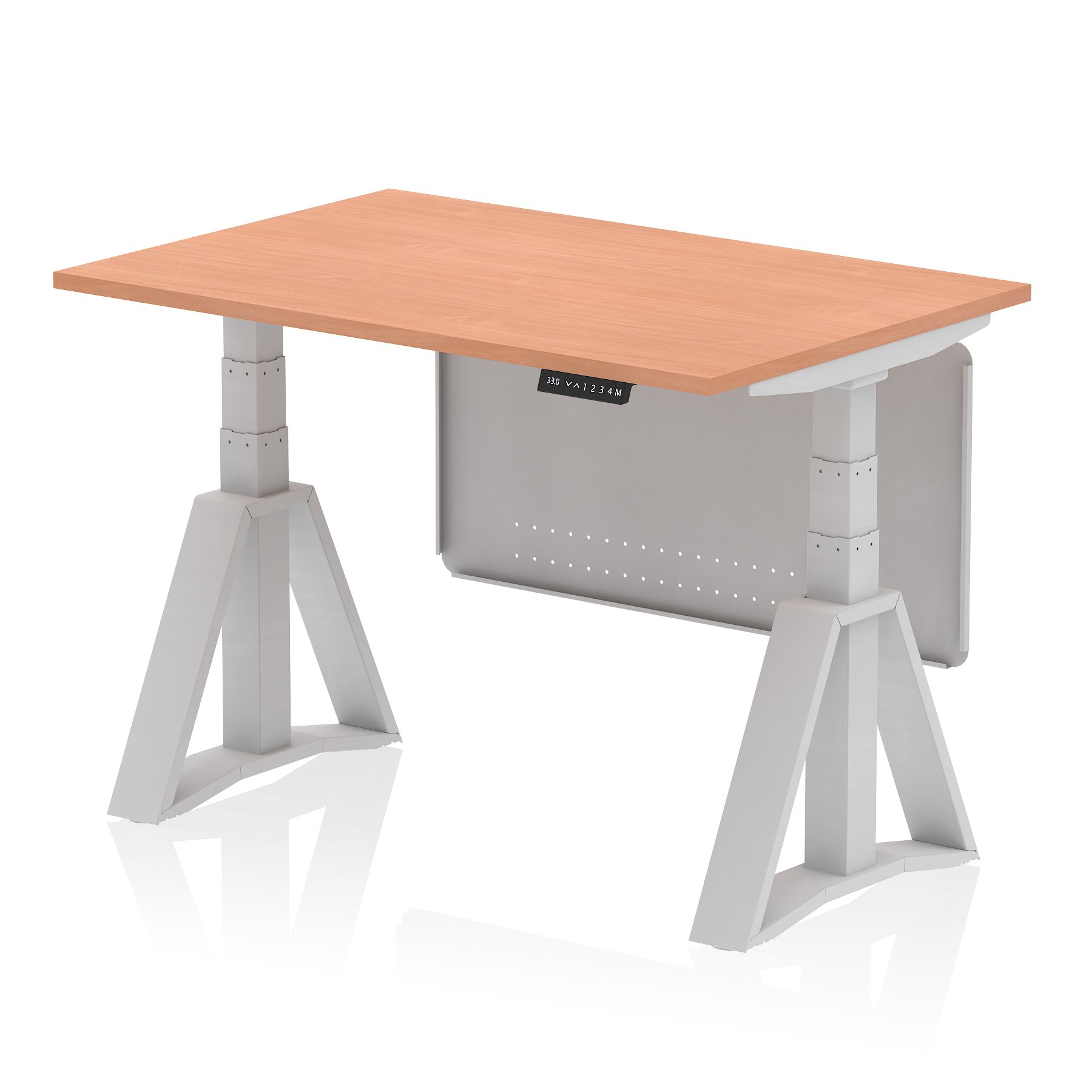 Air Height Adjustable Desk without Cable Ports