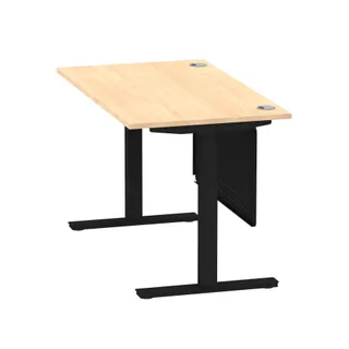 Air Height Adjustable Desk With Cable Ports