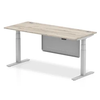 Air Height Adjustable Desk With Cable Ports