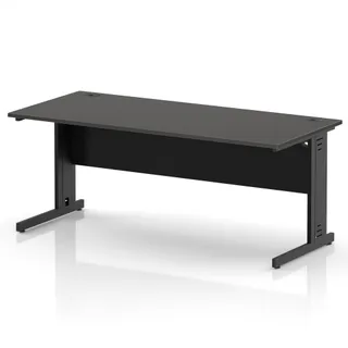 Impulse Straight Desk Cable Managed Leg