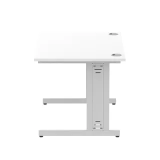 Impulse Straight Desk Cable Managed Leg