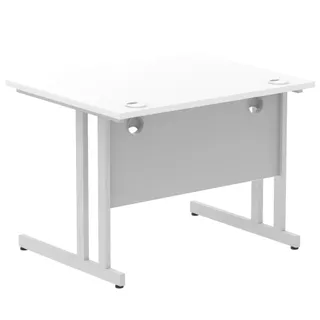 Impulse Straight Desk Cantilever Leg