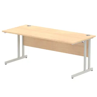 Impulse Straight Desk Cantilever Leg