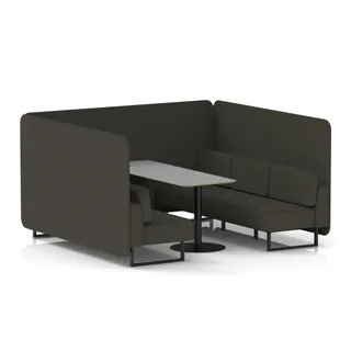Brixworth Bench Booth in Single Tone