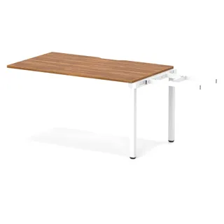 Evolve Plus Single Row Bench Desk Extension Kit