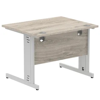 Impulse Straight Desk Cable Managed Leg
