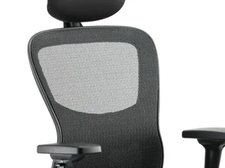 Stealth Shadow High Mesh Back Ergonomic Posture Chair with Arms