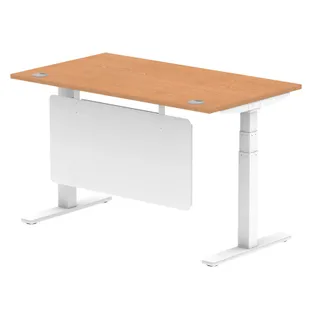 Air Height Adjustable Desk With Cable Ports
