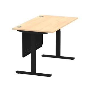 Air Height Adjustable Desk With Cable Ports