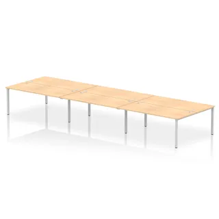 Impulse B2B Bench Desk - 6 Person