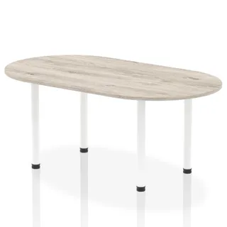 Impulse Boardroom Table With Post Leg