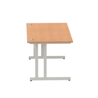 Impulse Straight Desk Cantilever Leg