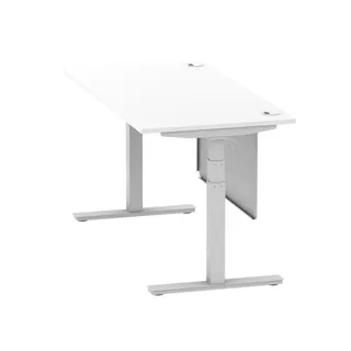 Air Height Adjustable Desk With Cable Ports
