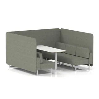 Brixworth Bench Booth in Single Tone