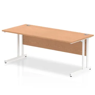 Impulse Straight Desk Cantilever Leg