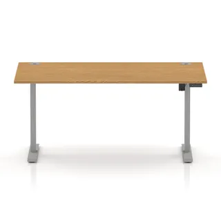 Air Lite Height Adjustable Desk With Cable Ports