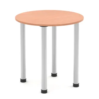 Impulse Round Table With Post Leg