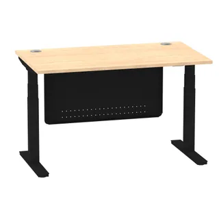 Air Height Adjustable Desk With Cable Ports