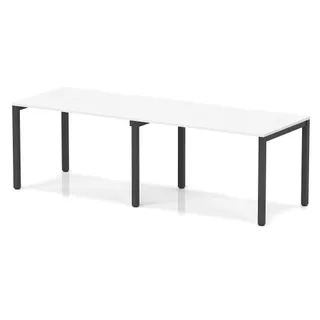Evolve Plus Single Row Bench Desk - 2 Person
