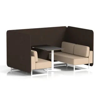 Brixworth Bench Booth in Two Tone