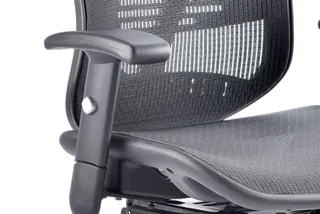 Mirage II Mesh Back Task Operator Office Chair with Height Adjustable Arms