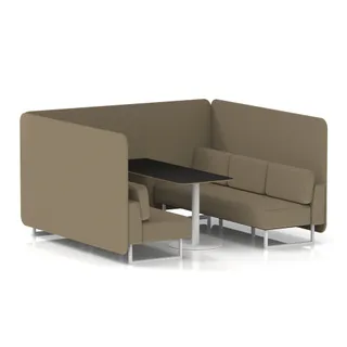 Brixworth Bench Booth in Single Tone
