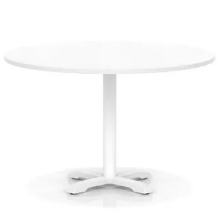 EE - Italia Round Poseur Table With Cross Base