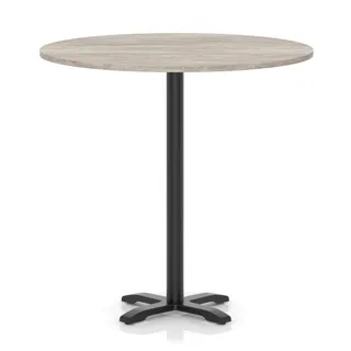 EE - Italia Round Poseur Table With Cross Base