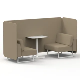Brixworth Bench Booth in Single Tone